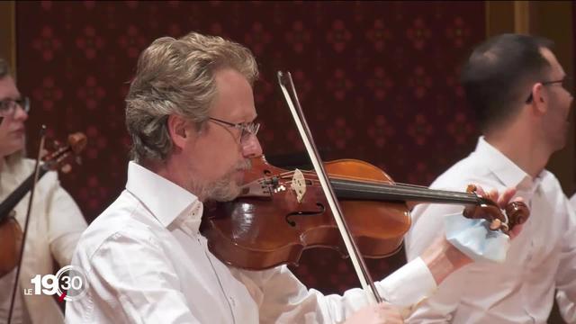 De retour, l'Orchestre de la Suisse romande offre des concerts gratuits, mais pour des spectateurs en nombre limité.