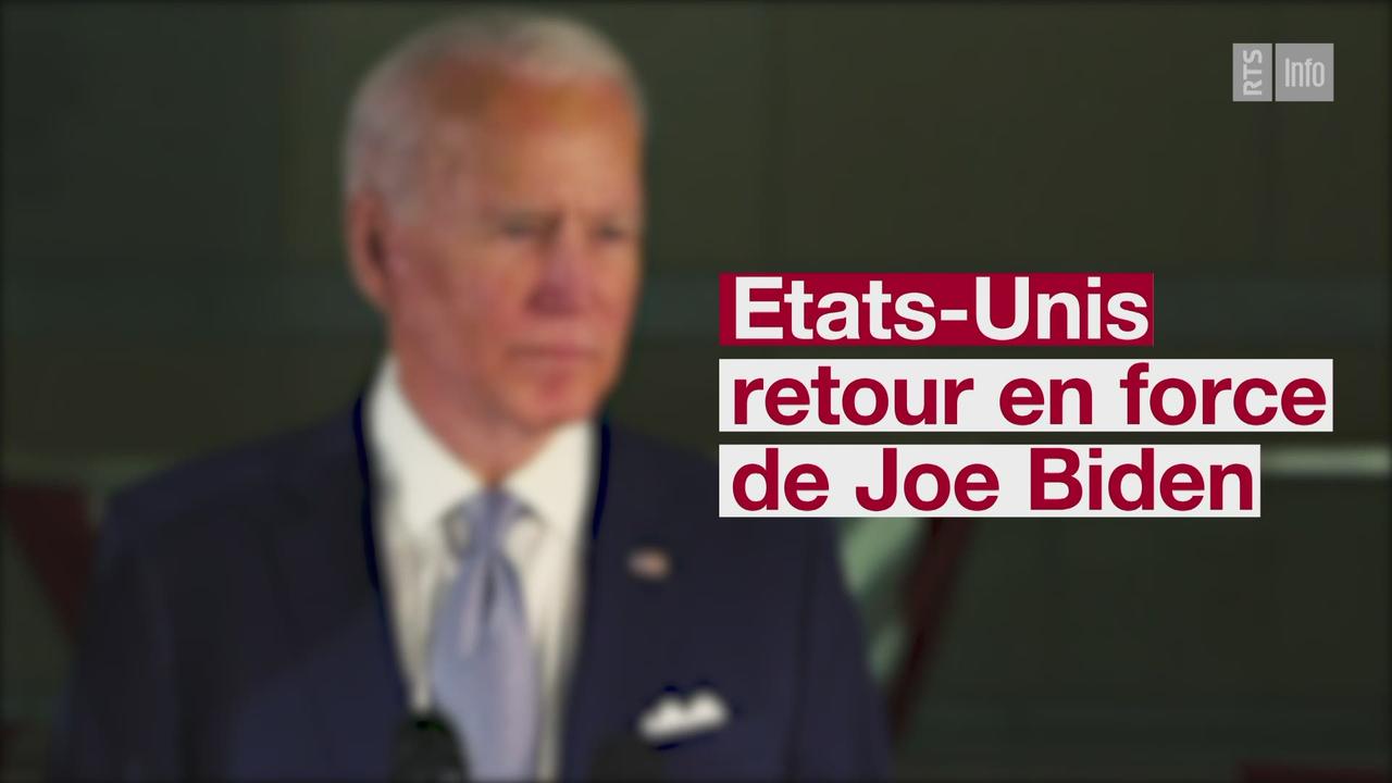 Joe Biden, retour en force