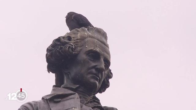 Un collectif a lancé une pétition pour faire disparaître la statue de David de Pury à Neuchâtel