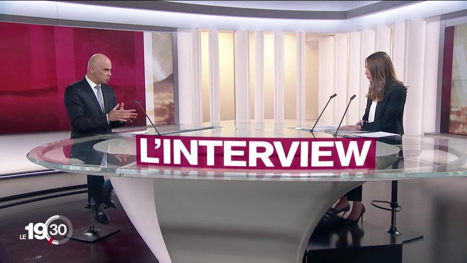 L'interview d'Alain Berset, conseiller fédéral en charge de la Santé.