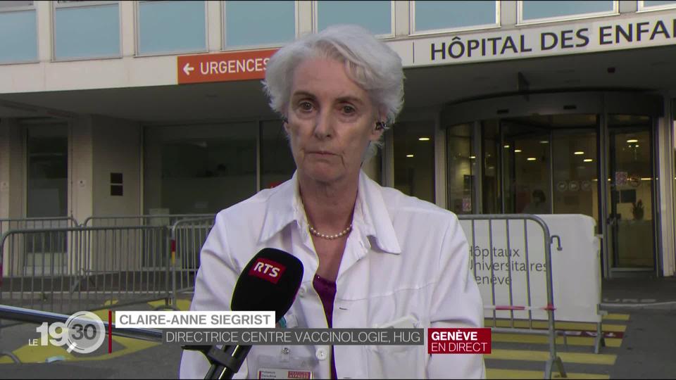 Claire-Anne Siegrist, Directrice du Centre vaccinologie HUG, à propos de la situation dans le canton de Vaud.