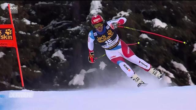 Ski, descente messieurs,  Val Gardena (ITA): première place d'Aleksander Kilde (NOR), Beat Feuz (SUI) termine 3e