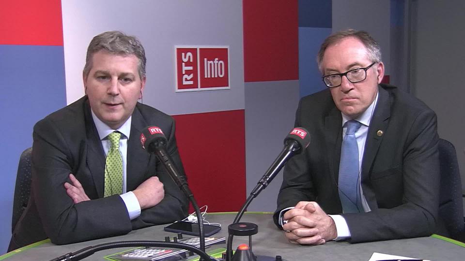 Nouvelles mesures sanitaires fédérales et cantonales: débat entre Marco Chiesa et Michel Matter