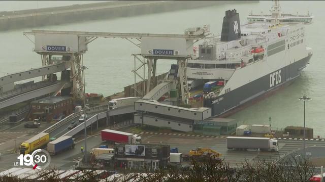 Port de Douvres: les transporteurs face au Brexit dans ce point de passage