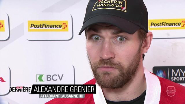 Hockey: Alexandre Grenier à l'interview