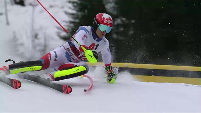 Kitzbühel (AUT), slalom messieurs: Loïc Meillard (SUI)