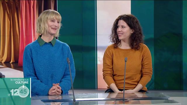 Rendez-vous culture: Katy Hernan et Barbara Schlittler présentent "Retour à l'expéditeur", pièce à voir au Théâtre Saint-Gervais (GE).