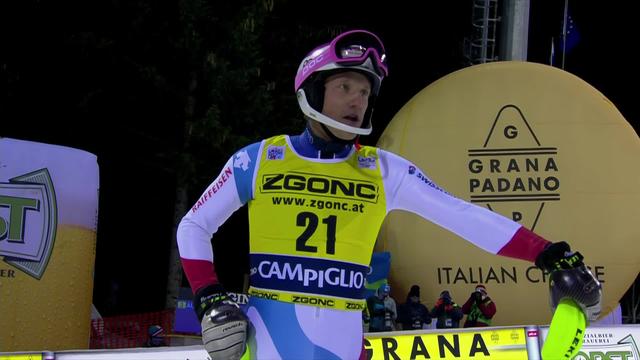 Madonna di Campiglio (ITA), slalom messieurs, 2e manche: le 18e rang pour Nef (SUI)