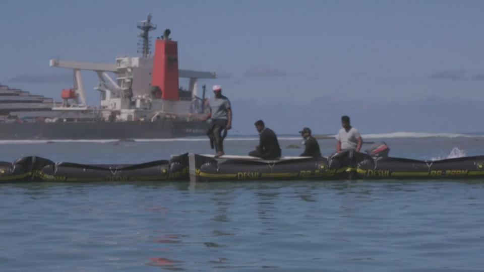 Une marée noire se prépare à l'Ile Maurice