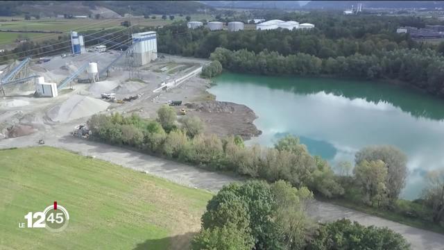 L'étang des Isles à Aigle va être renaturalisé par Holcim. Une réserve naturelle va être créée sur une partie de la gravière