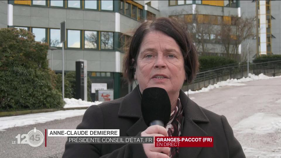 Anne-Claude Demierre, la présidente du Conseil d'État fribourgeois, détaille la stratégie du canton