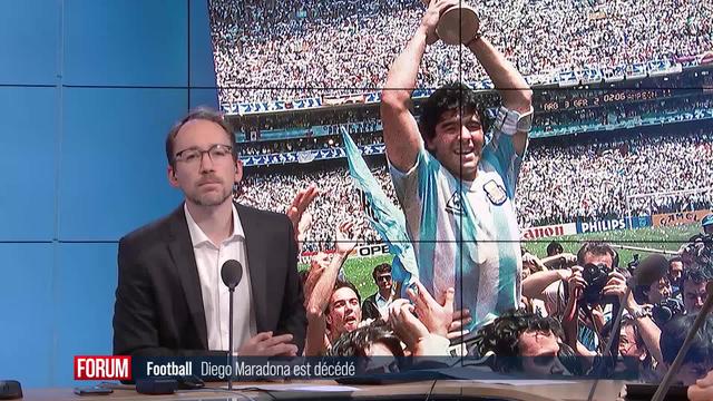 Mort du footballeur Diego Maradona: réactions de Grégory Quin et Christian Constantin