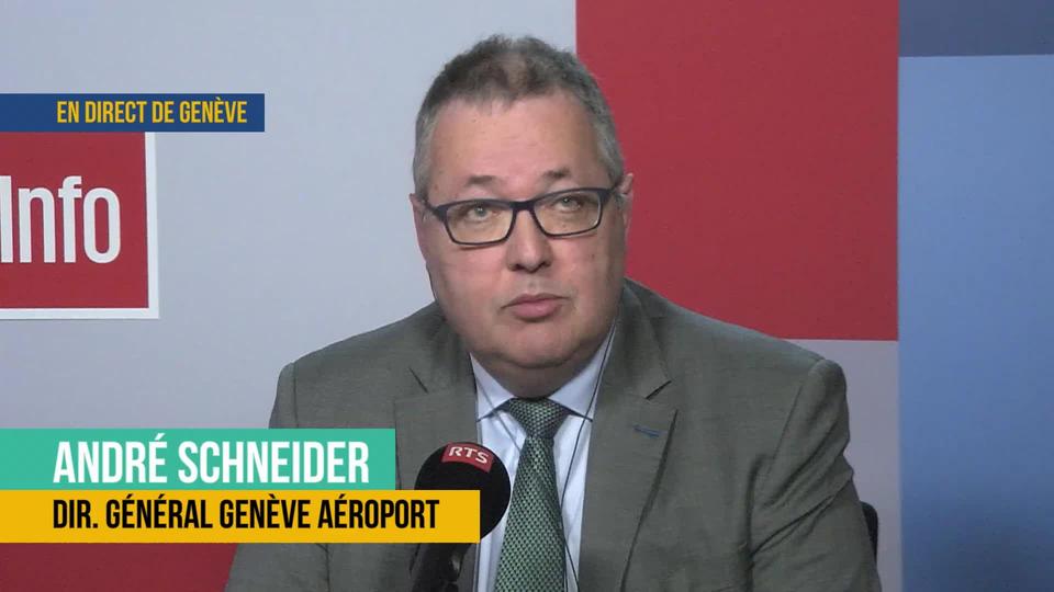 Les mesures économiques de l'aéroport de Genève: interview d'André Schneider