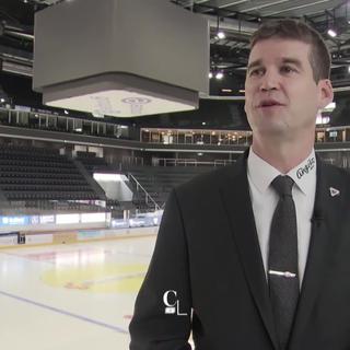 Entretien avec Raphaël Berger, ancien directeur général HC Fribourg Gottéron. [RTS]