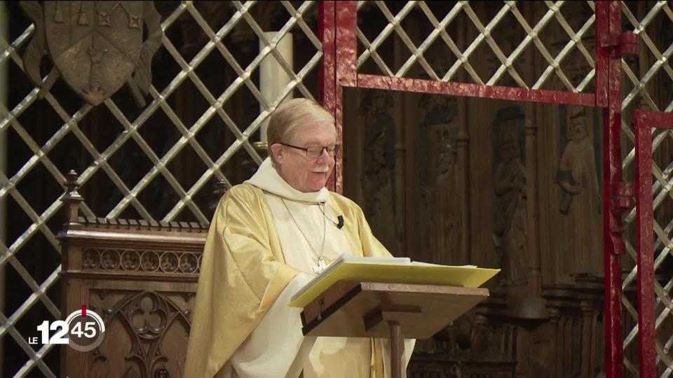 Messe de solennelle de l'immaculée conception célébrée à Fribourg en présence d'une trentaine de fidèles