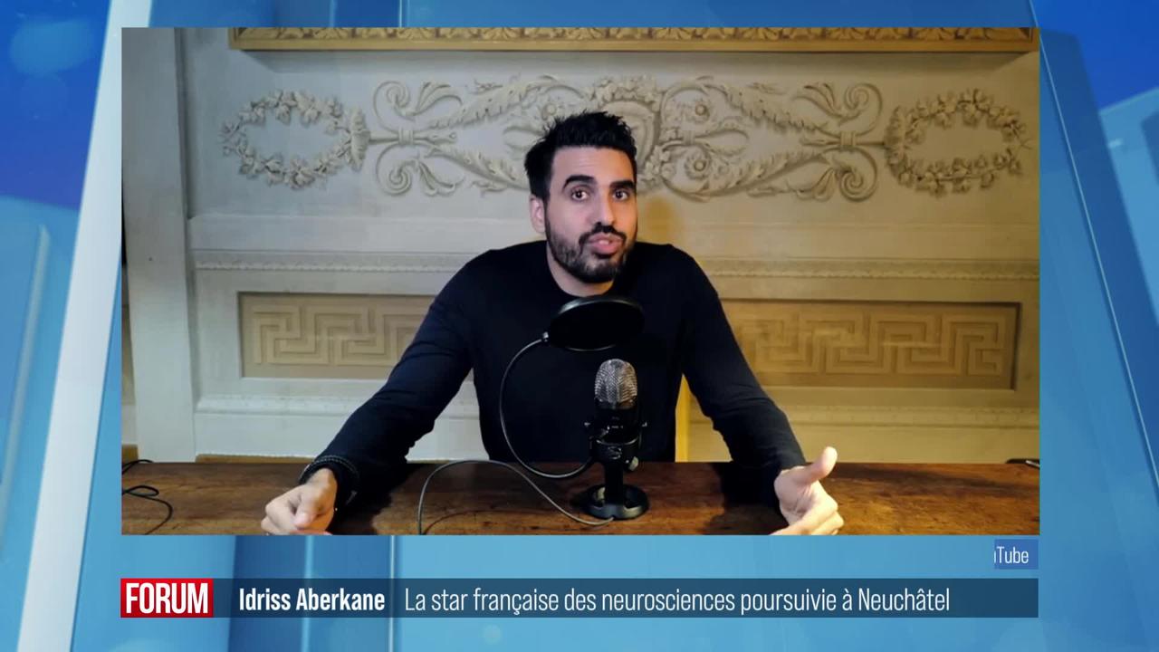 La justice neuchâteloise enquête sur Idriss Aberkane, star française des neurosciences
