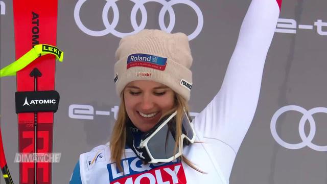 Ski alpin: Joana Hählen s’offre un premier podium en super-G