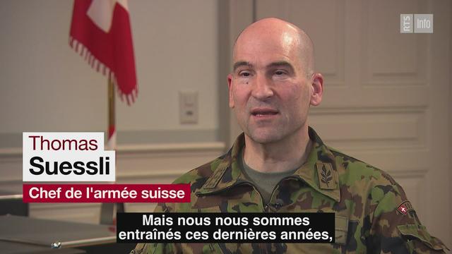 Coronavirus: l'interview du chef de l'armée Thomas Suessli