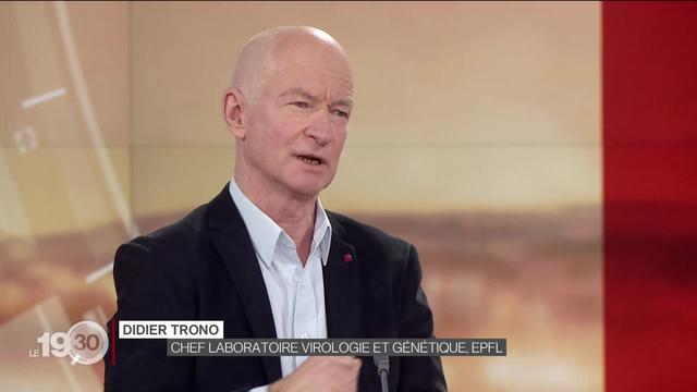 Le Conseil fédéral n'annonce aucune nouvelle mesure: la réaction de Didier Trono, chef du laboratoire de virologie à l'EPFL.