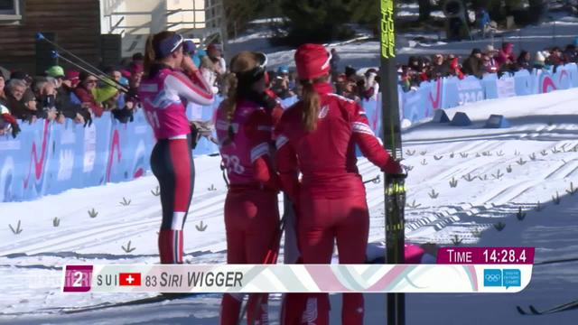 JOJ 2020: troisième médaille pour Wigger en ski de fond