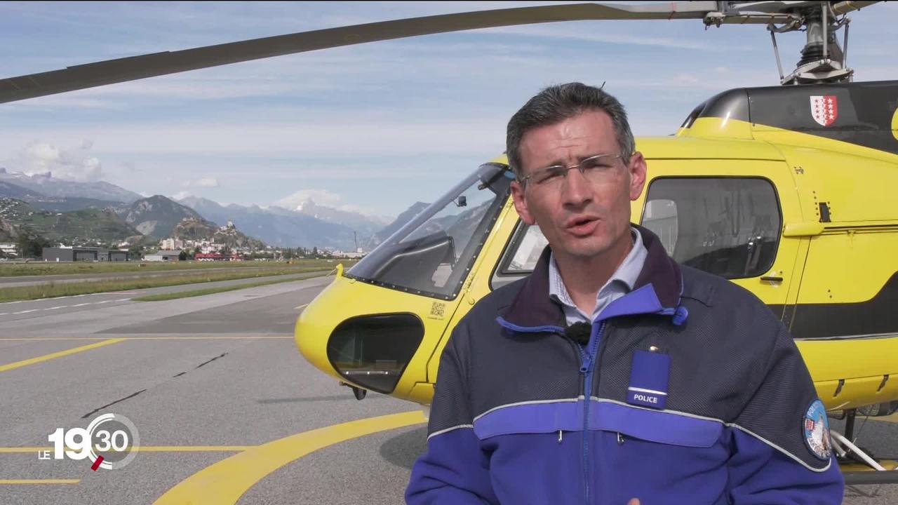 Un petit avion de tourisme s'est écrasé samedi vers midi au-dessus du village de Blatten, dans le Lötschental (VS).