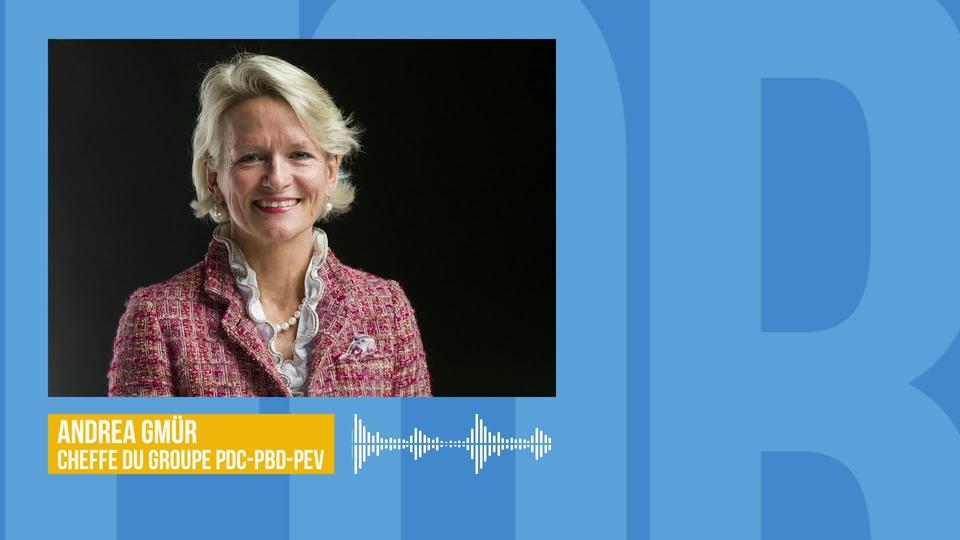 L'interview d'Andrea Gmür, première femme élue cheffe de groupe au Parlement