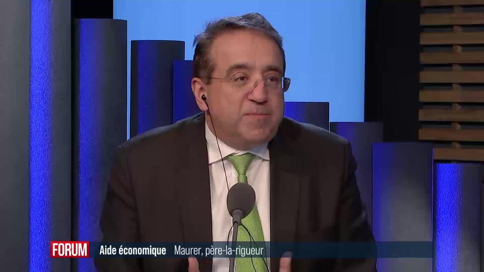 Inquiétudes concernant la rigueur budgétaire du Conseil fédéral: interview de Pascal Broulis