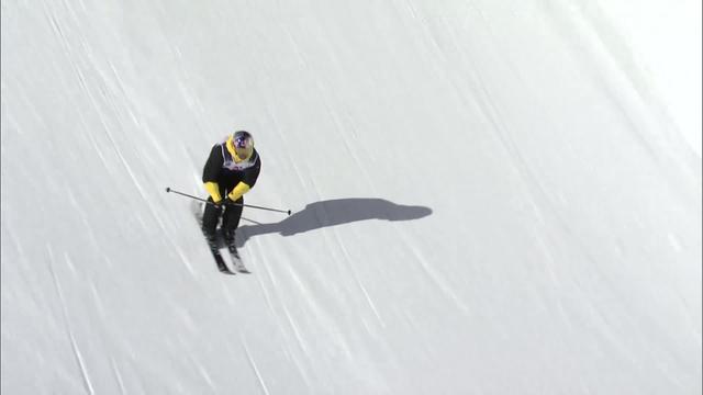 Stubai (AUT), slopestyle messieurs: les jolies figures de F. Boesch (SUI) 9e