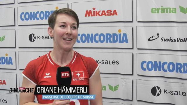 Volleyball: avec Oriane Hämmerli