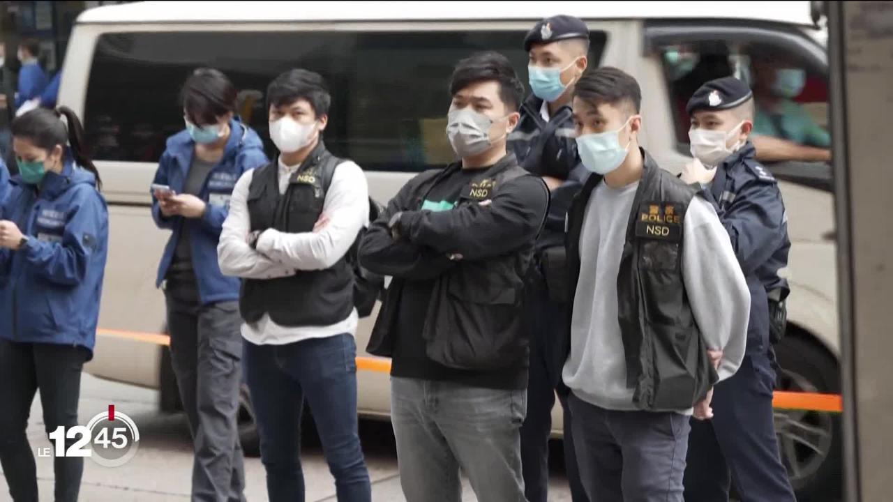 Six journalistes d’un média local pro-démocratie ont été arrêtés à Hong-Kong