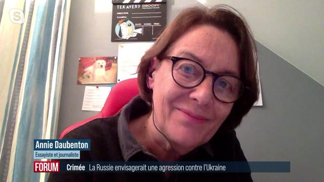 La Russie envisagerait une agression contre l'Ukraine: interview d'Anne Daubenton