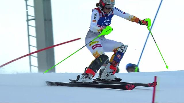 Lienz (AUT), slalom dames, 2e manche: victoire écrasante de P. Vlhova (SLO)