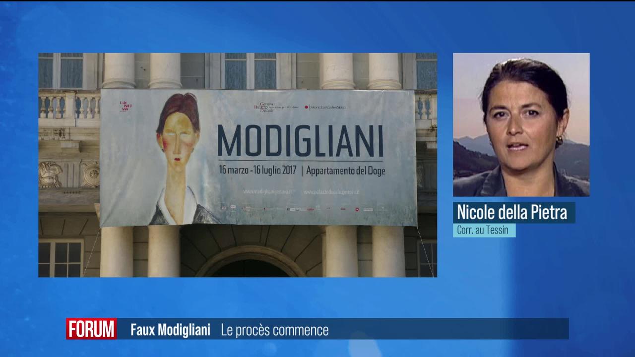 Le procès des faux Modigliani qui a éclaboussé Gènes commence