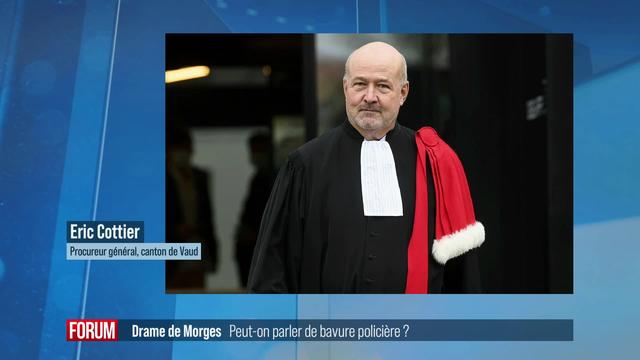 Meurtre à Morges: faut-il parler de bavure policière? Interview d'Eric Cottier (vidéo)