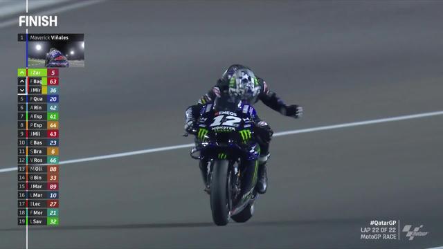 Losail (QAT), MotoGP: Vinales (ESP) remporte le premier GP de la saison