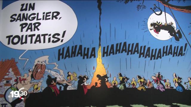 Créateur d'Astérix et Obélix, Albert Uderzo est exposé à Paris. Reportage