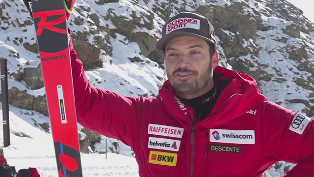 Ski alpin: Loïc Meillard à l'interview