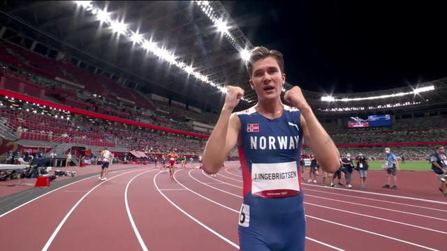 Athétisme, finale 1500m messieurs: Jakob Ingebrigtsen (NOR) va chercher l'or !