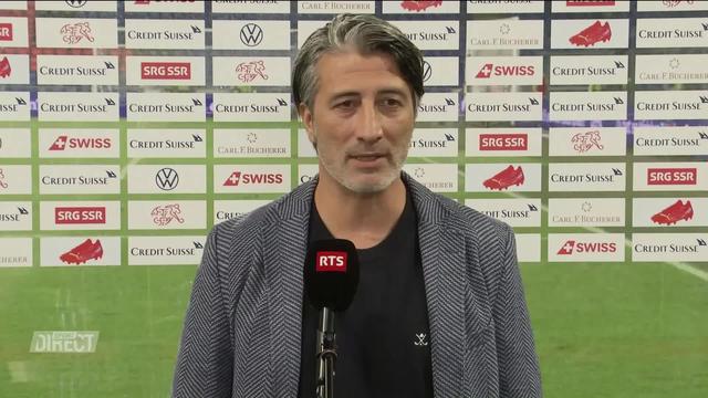 Suisse – Grèce (2-1): Murat Yakin à l'interview après sa première