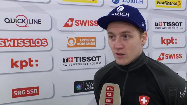 Hockey - SIH Challenge, Suisse - Lettonie: Interview Killian Mottet