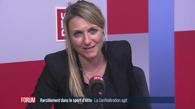 Le Conseil fédéral agit face au harcèlement dans le sport d'élite: réaction de Béatrice Wertli