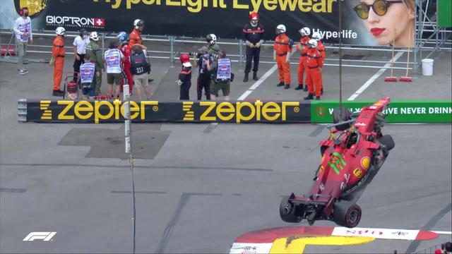 GP de Monaco (#5), Q3: à domicile, Leclerc (MON) se crash, mais remporte la pole