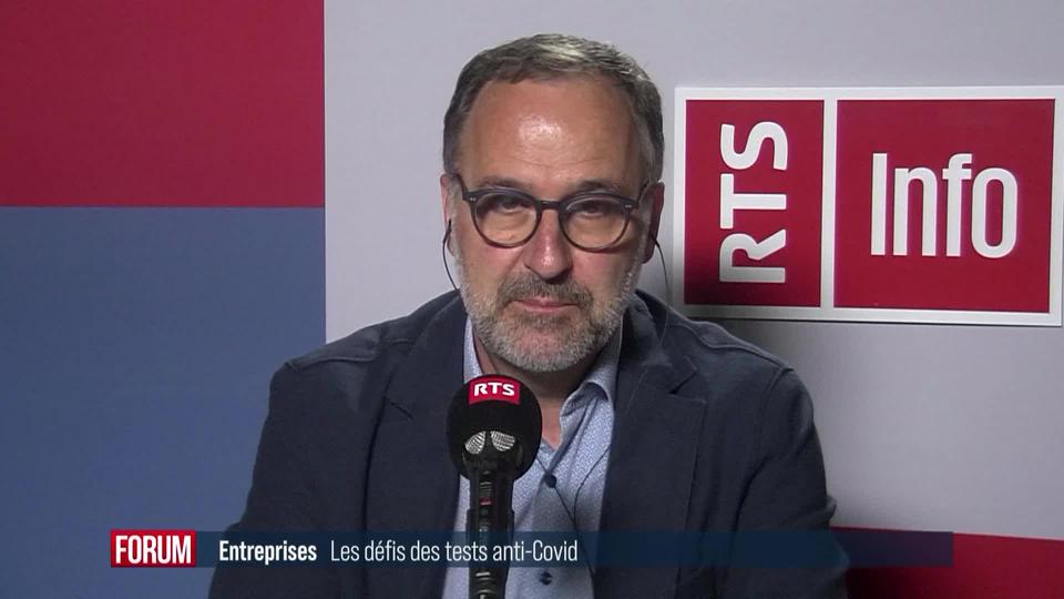 Les défis du dépistage anti-coronavirus en entreprise: interview de Stéphane Poggi