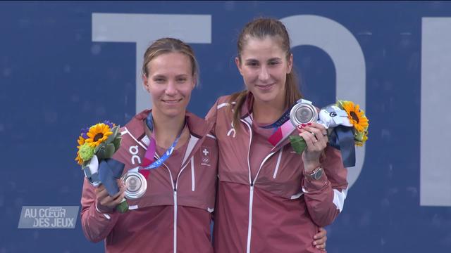 Tennis: retour sur la médaille d'argent du  duo Golubic - Bencic avec Christiane Jolissaint