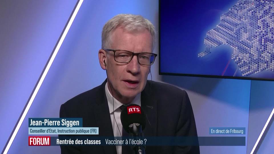 Rentrée des classes: faut-il vacciner à l'école? Interview de Jean-Pierre Siggen (vidéo)