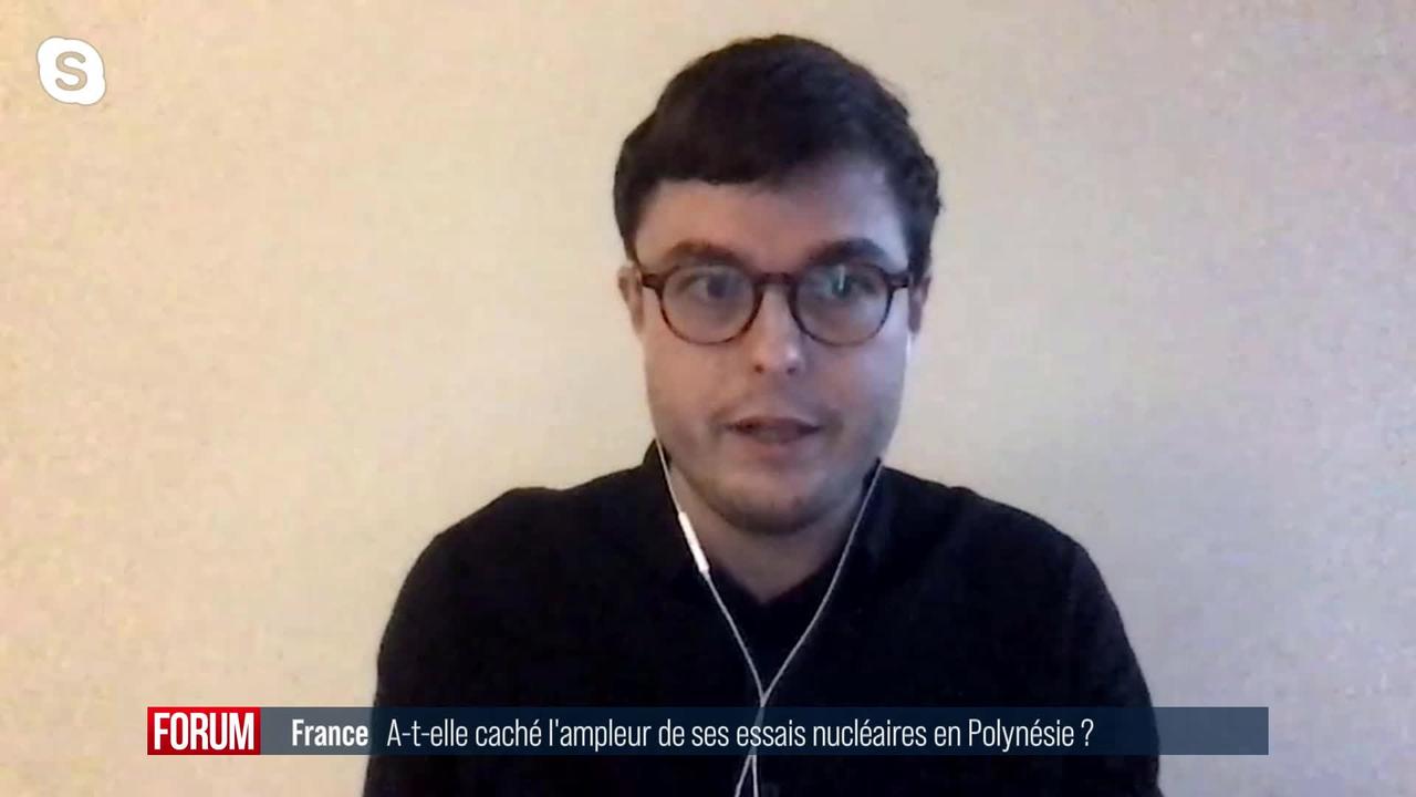 La France a-t-elle caché l'ampleur de ses essais nucléaires en Polynésie? Interview de Tomas Statius