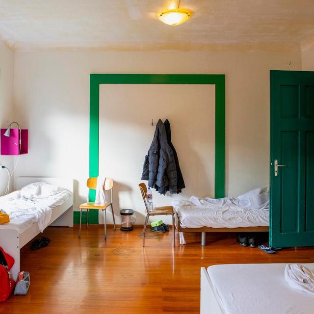 Le Sleep-in peut accueillir 26 personnes chaque soir avec un étage réservé à l’accueil des femmes et des familles [sleepin-lausanne.ch]