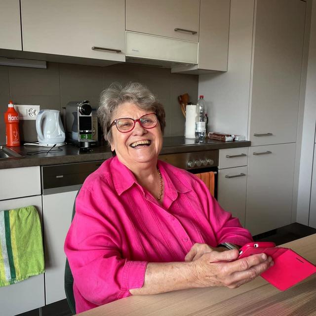 Eliane, 79 ans, Meyrin [RTS - Emilie Gasc]