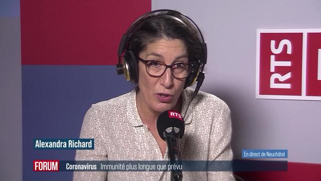 Coronavirus : l’immunité après la contamination est plus longue que prévu