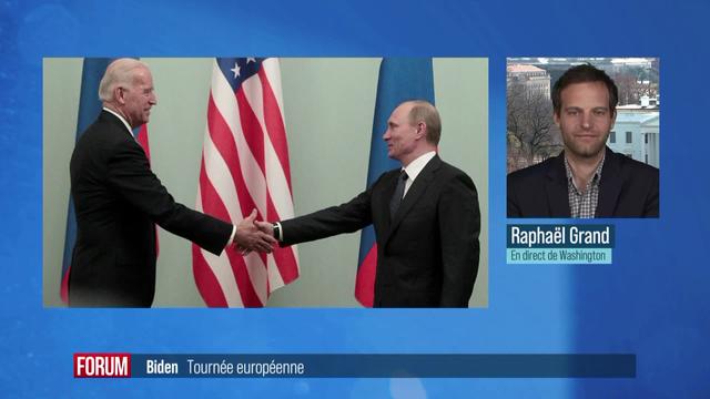 Première visite en Europe du président américain Joe Biden